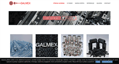 Desktop Screenshot of galmex.gda.pl
